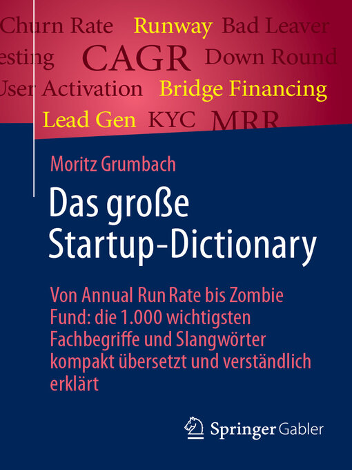 Title details for Das große Startup-Dictionary by Moritz Grumbach - Available